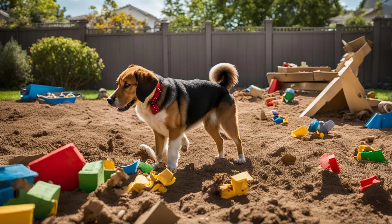 how to stop dogs from digging
