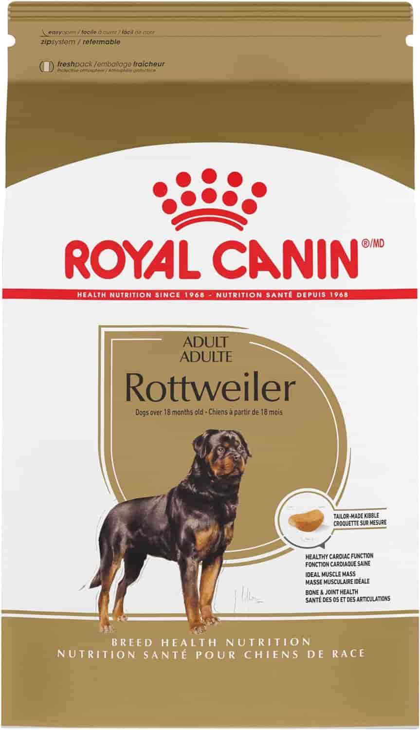 Royal Canin Rottweiler Adult Breed Specific Dry Dog Food-min