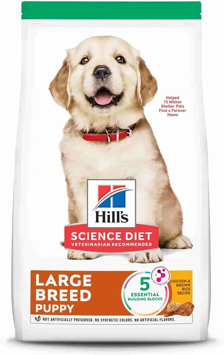 Hill's Science Diet Puppy Large Breed Chicken Meal & Oat Recipe Dry Dog Food-min