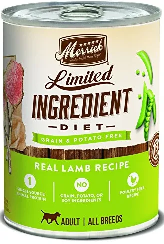 Merrick Limited Ingredient Diet Premium Grain Free Wet Dog Food