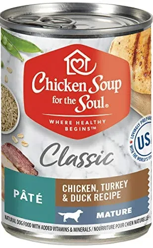 Chicken Soup for the Soul Chicken, Turkey & Duck Pate Mature