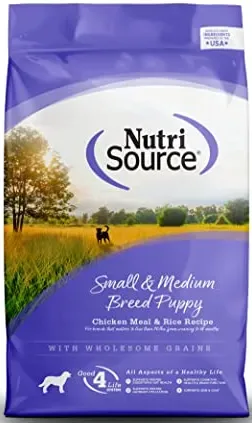 NutriSource Puppy Food for Small and Medium Breeds